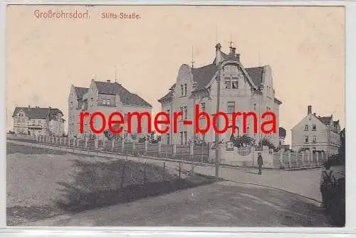 76155 Ak Großröhrsdorf in Sachsen Stiftsstrasse 1919