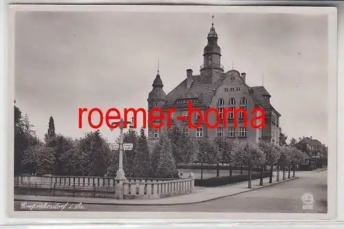 76159 Ak Großröhrsdorf in Sachsen das Rathaus 1939