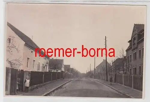 76122 Original Foto Röderau Sandbergstrasse um 1930