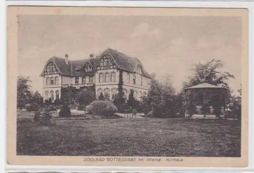 94300 Ak Soolbad Gottesgabe bei Rheine Kurhaus 1922