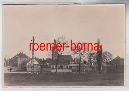 76348 Original Foto Röderau ? Totalansicht um 1930