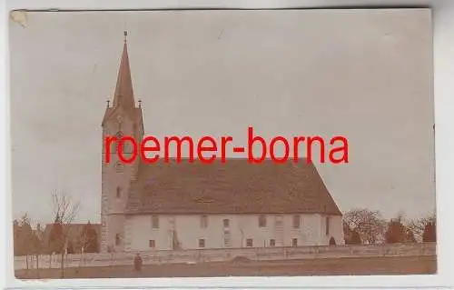 76326 Foto Ak Sitzenroda Kirche um 1920