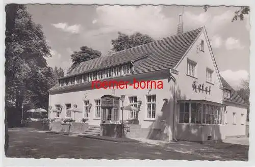 24117 Ak Ahaus Westfalen Hotel zum Stadtpark 1957