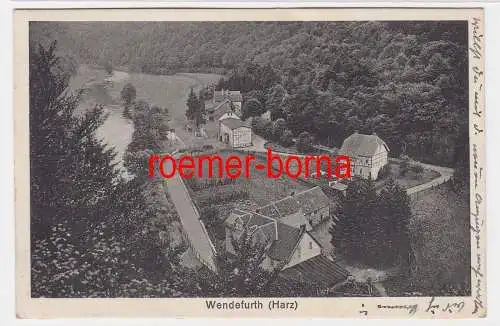85015 Ak Wendefurth (Harz) Luftaufnahme 1928