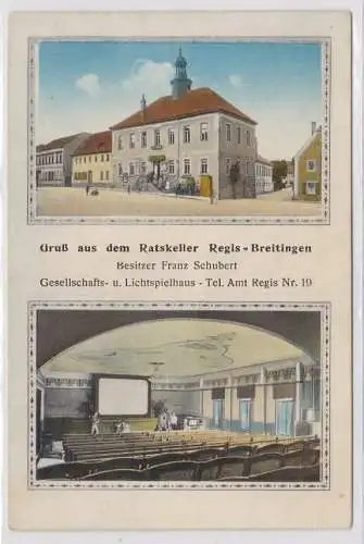 95822 Mehrbild Ak Gruß aus dem Ratskeller Regis Breitingen um 1920