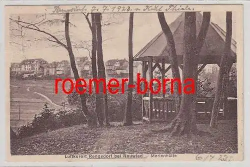 66395 Ak Luftkurort Rengsdorf bei Neuwied Marienhütte 1923