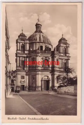 53662 Feldpost Ak Deutsch Gabel Jablonné v Podještědí Erzdekanalkirche 1944