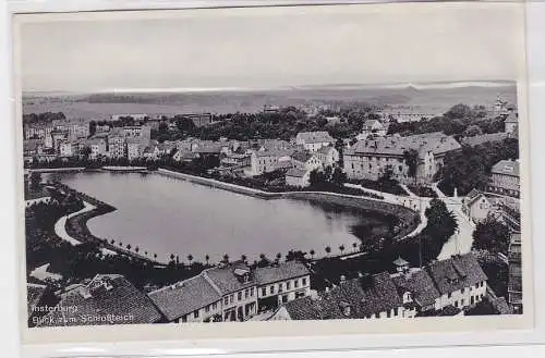 72758 AK Insterburg - Blick zum Schloßteich um 1940