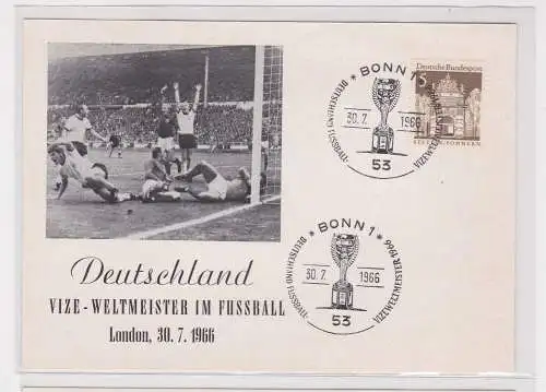 905648 Ak Deutschland Vize Weltmeister im Fussball London 30.7.1966