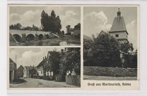 906676 Mehrbild Ak Gruss aus Martinsrieth, Helme 1938