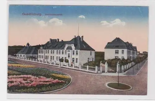 906672 Ak Quedlinburg - Garnisonlazarett 1940