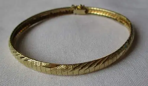hochwertiges Armband Gliederarmband 585er Gold L 19 cm 13,3g (164096)