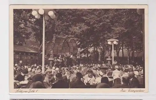 907266 Ak Berlin - Bötzow-Zelt 1 im Tiergarten 1935