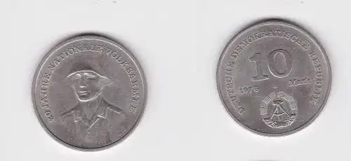 DDR Gedenk Münze 10 Mark 20 Jahre Nationale Volksarmee NVA 1976 (147315)