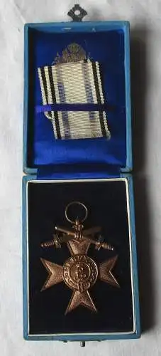 Bayern Militärverdienstkreuz 3.Klasse mit Schwertern im Originaletui (107610)
