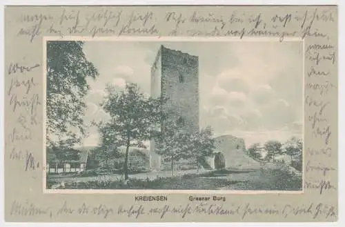 902325 Ak Kreiensen Greener Burg 1912