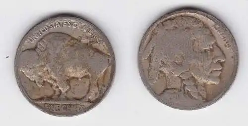 5 Cents Kupfer Nickel Münze USA 1920 (141318)