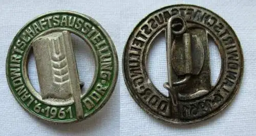 seltenes DDR Abzeichen 9. Landwirtschaftsausstellung 1961 (137485)