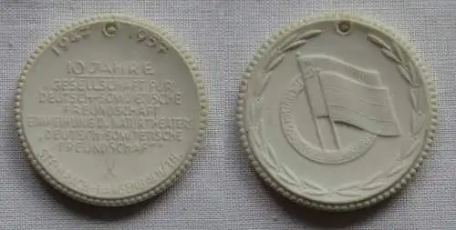 DDR Medaille 10 Jahre Deutsch-Sowjetische Freundschaft Steinbach 1957 (149296)