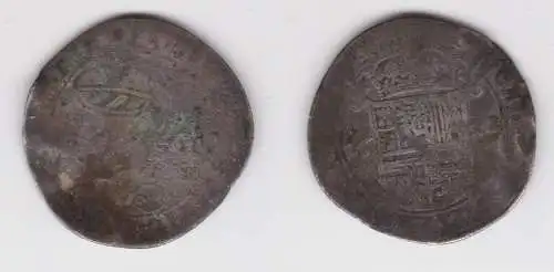 Escalin Silber Münze Belgien 1622 s (144960)
