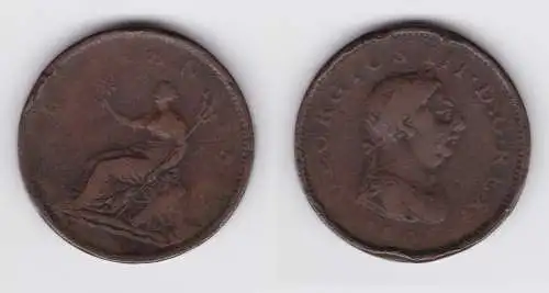 1 Penny Kupfer Münze Großbritannien 1806 Georg III schön (141063)