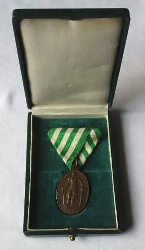 Medaille Handelskammer Dresden für treue in der Arbeit im Originaletui (100128)