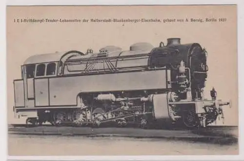 900251 Ak 1-E-1 Heißdampf-Tender-Lok der Halberstadt-Blankenburger-Eisenbahn