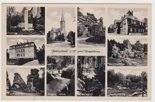 76901 Mehrbild Ak Jahnsbach im Erzgebirge und Umgebung 1945