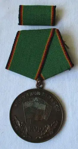 Medaille für treue Dienste in der Kasernierten Volkspolizei KVP im Etui (103517)