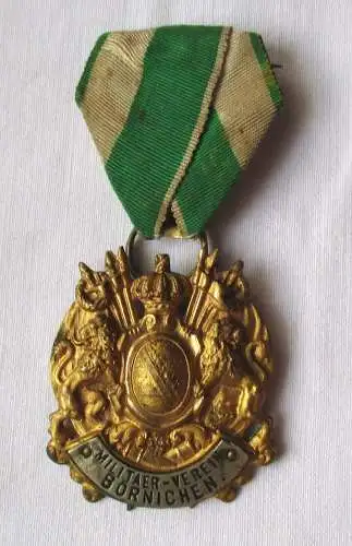 seltener Orden königlich sächsischer Militär Verein Börnichen um 1920 (110591)