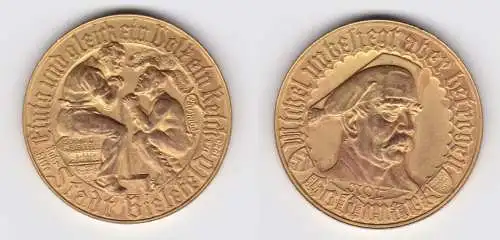 1 Not-Goldmark Münze Stadt Bielefeld Progaganda 1923 (156305)