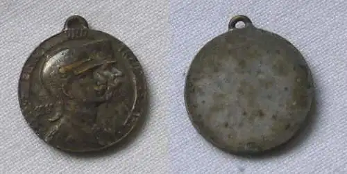 Silber Medaille Einig und Treu Franz Joseph I und Wilhelm II 1911 (111440)