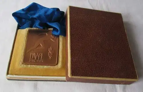 DDR Medaille DDR Meisterschaften 1982 Verband für Leichtathletik DVfL (144045)