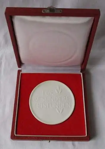 DDR Medaille Zur Erinnerung VEB Bezirksfleischkombinat Frankfurt /Oder (124449)