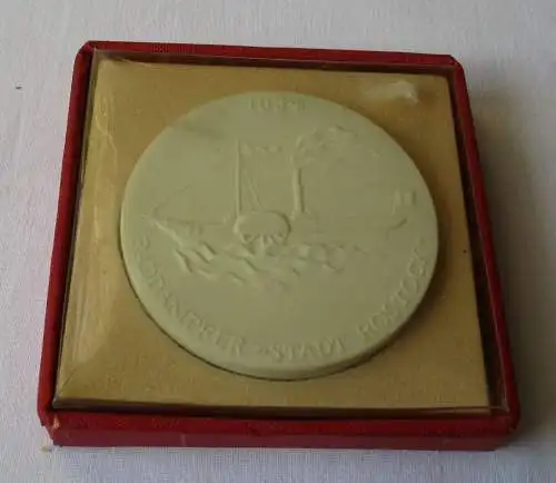 DDR Medaille Raddampfer "Stadt Rostock" 1834 Schiffahrtsmuseum Rostock (123615)