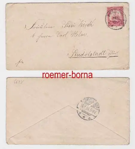 81027 Brief Deutsch Südwest Afrika Stempel Swakopmund 1903