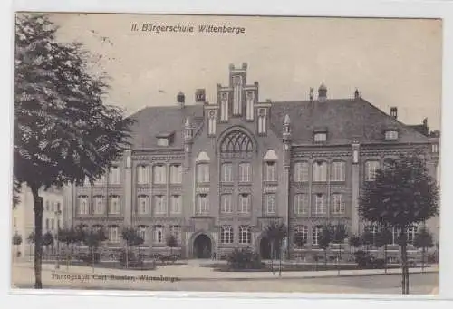 97538 Ak II.Bürgerschule Wittenberge um 1910