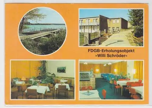 64666 AK Groß Labenz (Kr. Sternberg)- FDGB-Erholungsobjekt "Willi Schröder" 1965