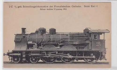 72210 Ak Schnellzugslokomotive der französischen Ostbahn 1913, Serie Est 11