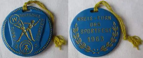 DDR Abzeichen IV. Deutsches Kreis-Turn- und Sportfest 1963 (153074)