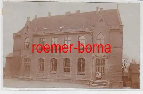 76325 Foto Ak Sitzenroda Schule um 1930
