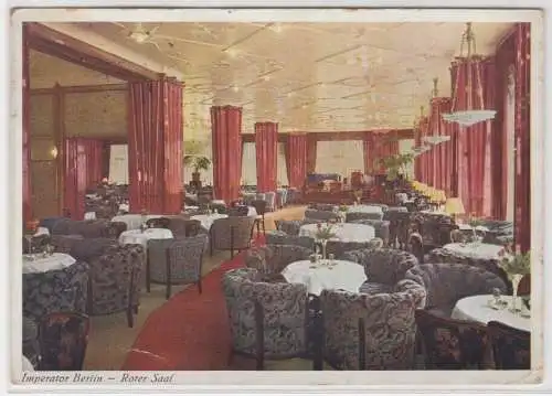 12102 Ak Café Imperator Berlin - Roter Saal, Haus der 1000 Klubsessel 1939