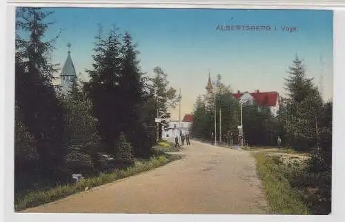 84758 Ak Albertsberg im Vogtland 1915