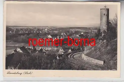 35300 Foto Ak Landsberg (Lech) Totalansicht mit Burg 1941