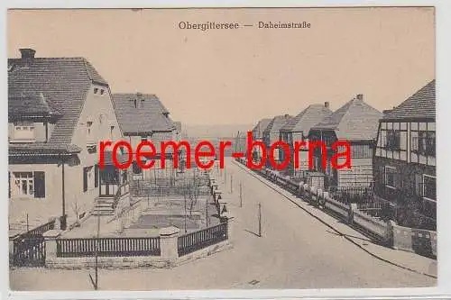 74590 Ak Obergittersee Daheimstrasse um 1910