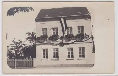 97341 Foto Ak Taucha Eilenburger Strasse 74 um 1920