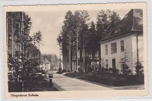 20840 Ak Fliegerhorst Oschatz um 1930