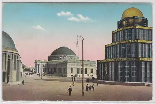53623 Offizielle Postkarte Internationale Baufachausstellung Leipzig 1913 Nr.76A
