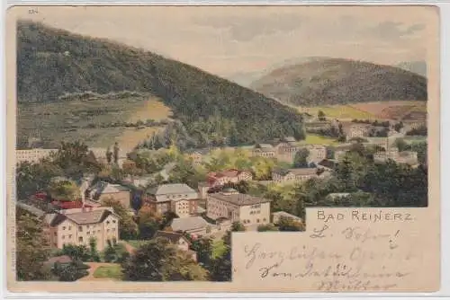95144 Ak Bad Reinerz in Schlesien Stadtansicht 1899