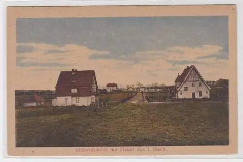 95991 Ak Villen-Kolonie am Plauer See i. Meckl., Totalansicht, um 1920